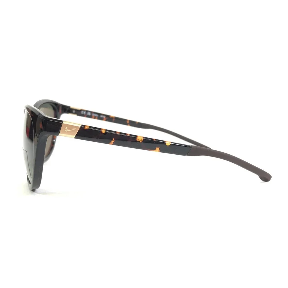 Nike Sunglasses City Hero EV24006 298 Tortoise Cat Eye Frames with Green Lenses